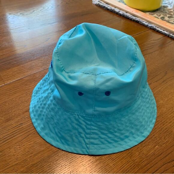 UV SKINS Reversible Boys Bucket Hat Sz 6 Aqua / Dinosaurs. - Picture 7 of 11